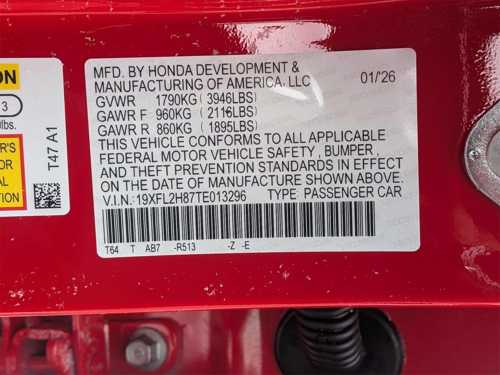 2026 Honda Civic Sport