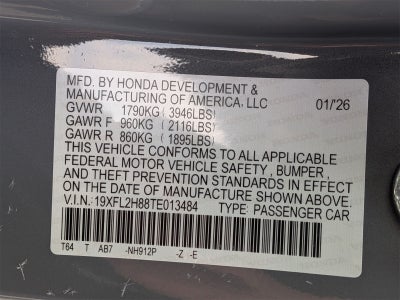 2026 Honda Civic Sport