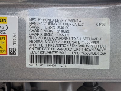 2026 Honda Civic Sport