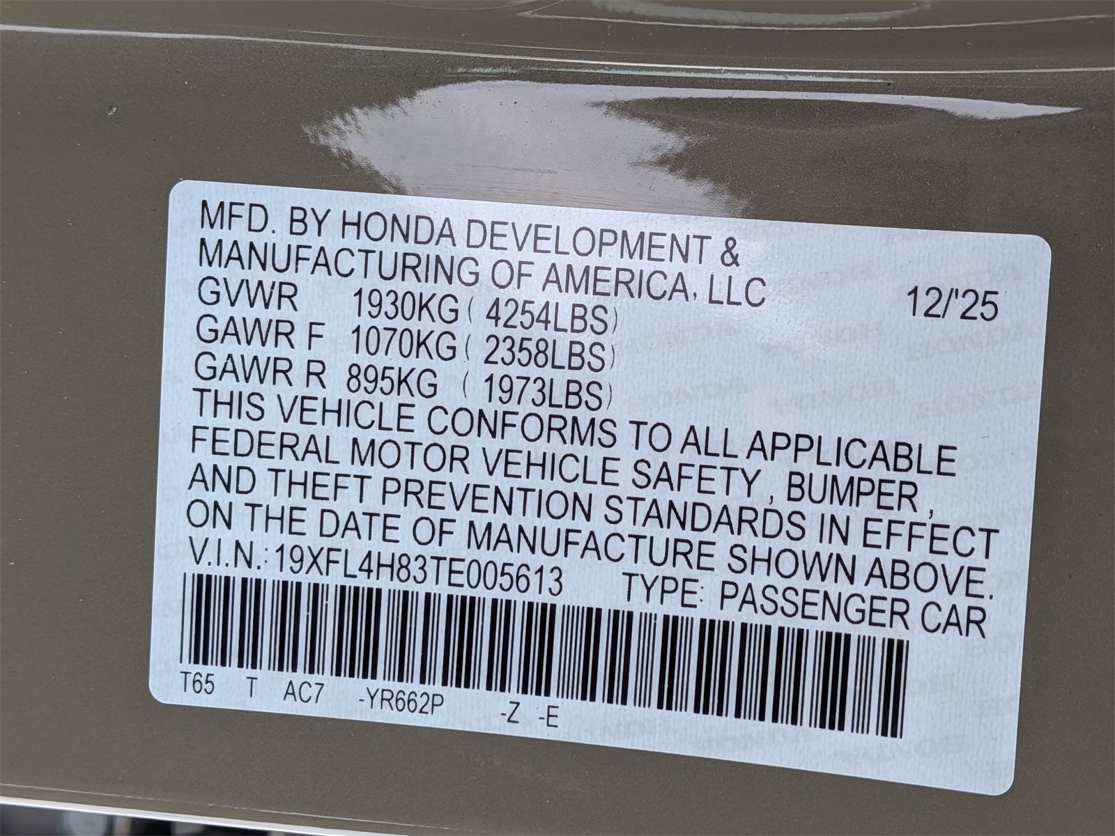 2026 Honda Civic Hybrid Sport