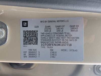 2021 GMC Canyon AT4 w/Cloth