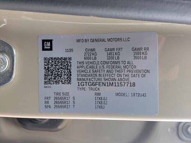 2021 GMC Canyon AT4 w/Cloth