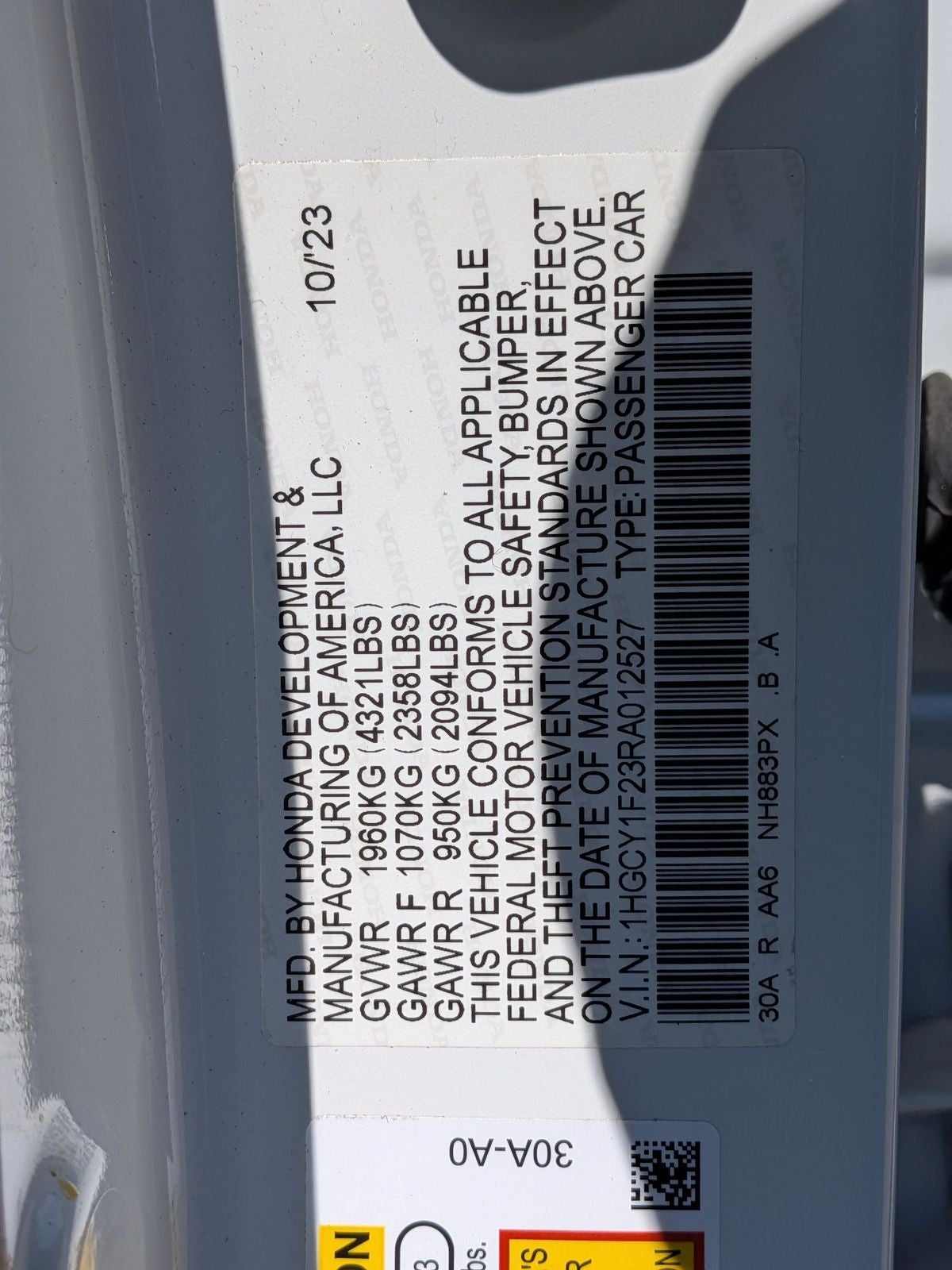 2024 Honda Accord LX