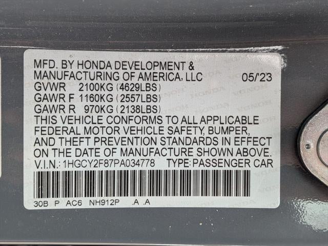 2023 Honda Accord Hybrid Touring