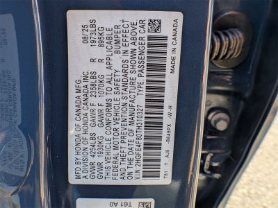 2026 Honda Civic Hybrid Sport Touring