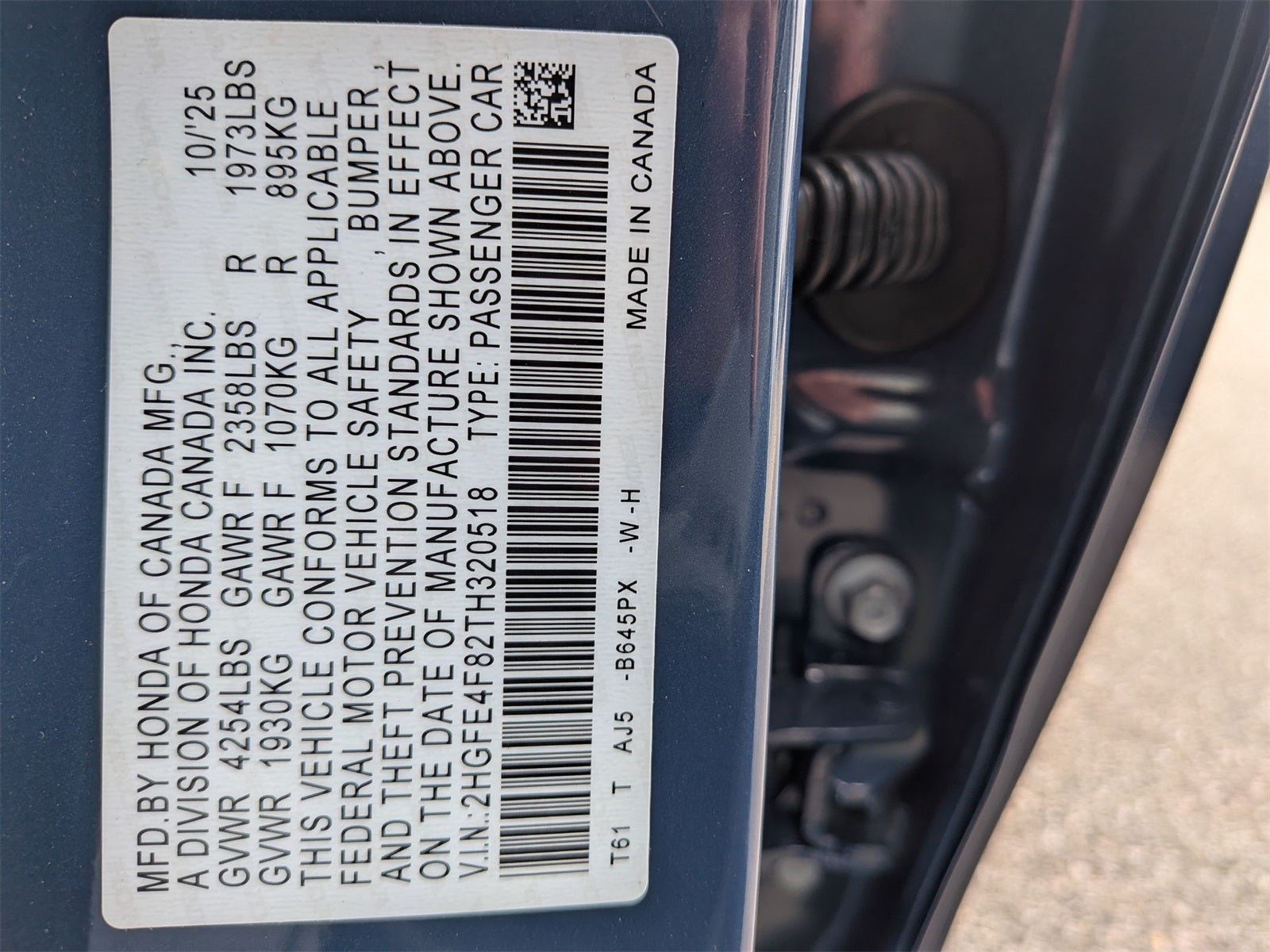 2026 Honda Civic Hybrid Sport Touring