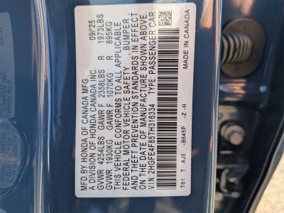 2026 Honda Civic Hybrid Sport Touring