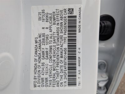 2026 Honda Civic Hybrid Sport Touring