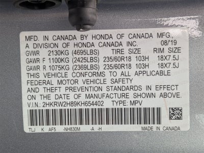 2019 Honda CR-V EX-L