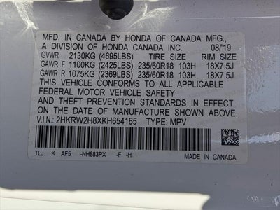 2019 Honda CR-V EX-L