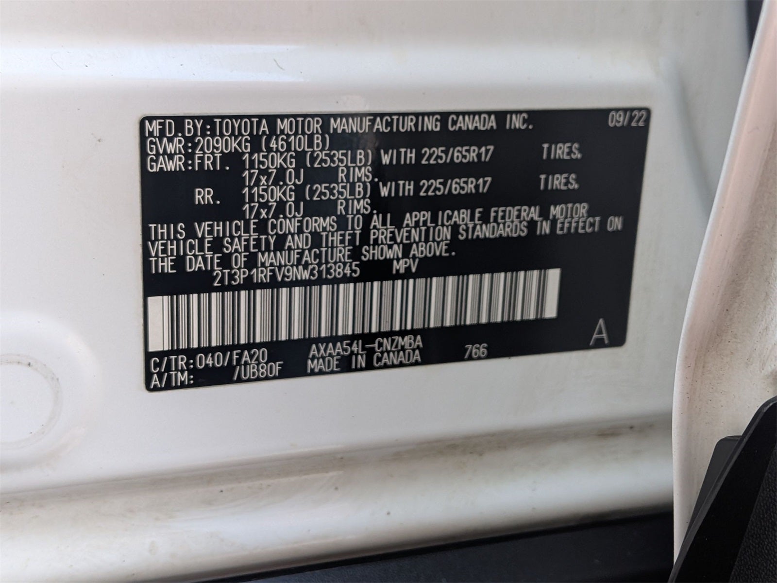 2022 Toyota RAV4 XLE