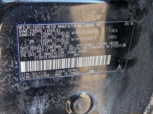 2016 Toyota RAV4 XLE