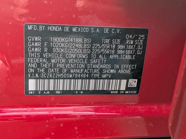 2025 Honda HR-V Sport