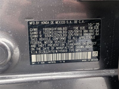 2026 Honda HR-V EX-L