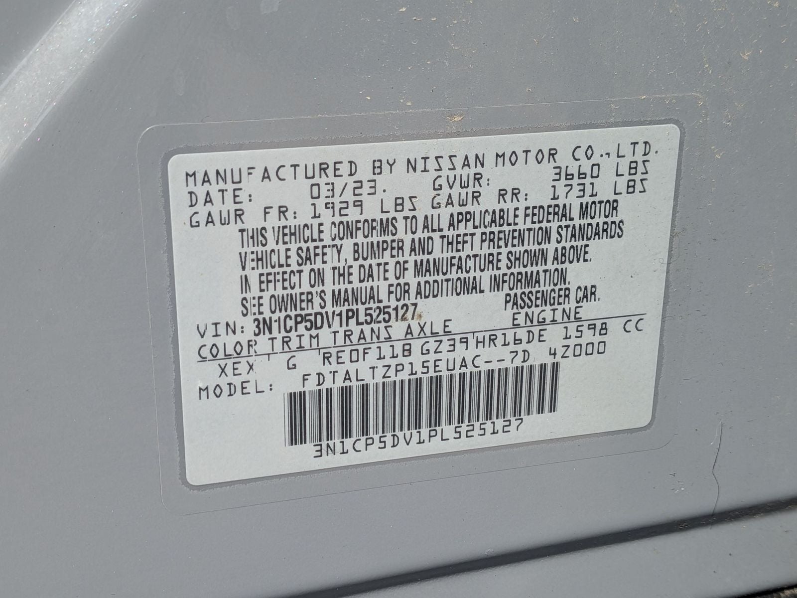 2023 Nissan Kicks SR