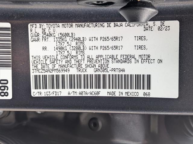 2023 Toyota Tacoma TRD Sport V6