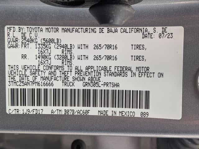 2023 Toyota Tacoma TRD Off-Road V6