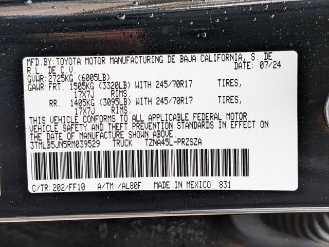 2024 Toyota Tacoma SR5