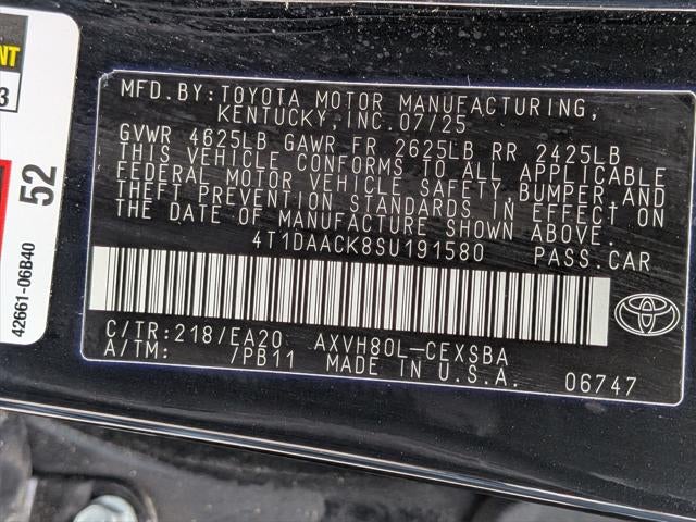 2025 Toyota Camry SE