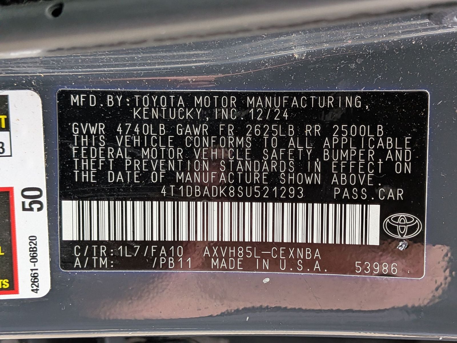 2025 Toyota Camry LE