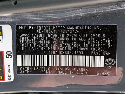 2025 Toyota Camry LE