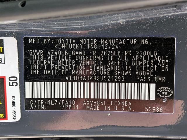 2025 Toyota Camry LE