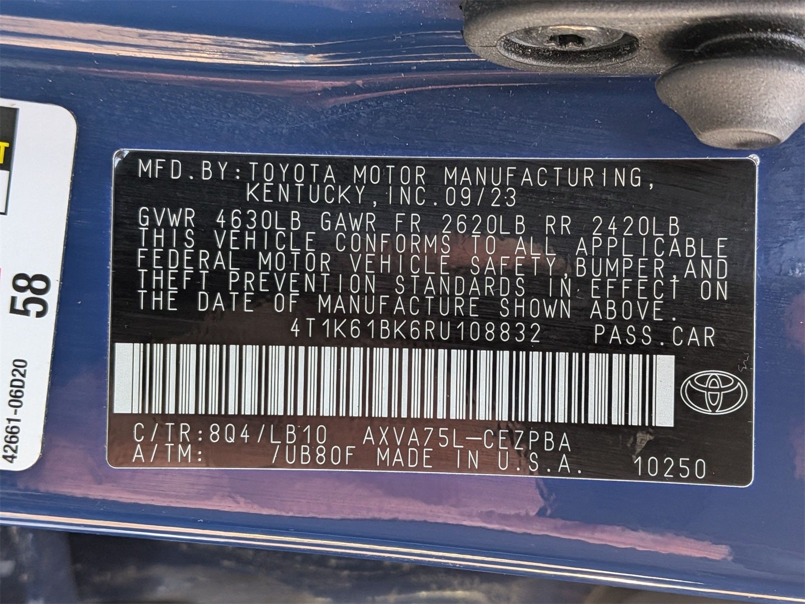 2024 Toyota Camry XSE