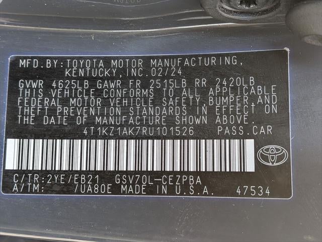 2024 Toyota Camry TRD V6
