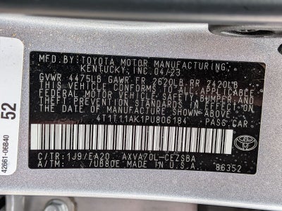 2023 Toyota Camry SE