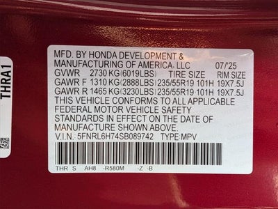 2025 Honda Odyssey Sport-L