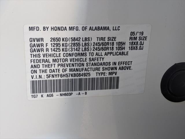 2019 Honda Pilot EX-L