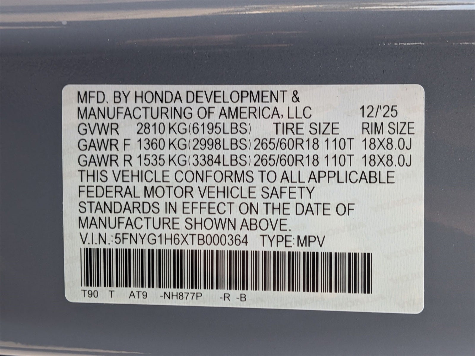 2026 Honda Pilot TrailSport