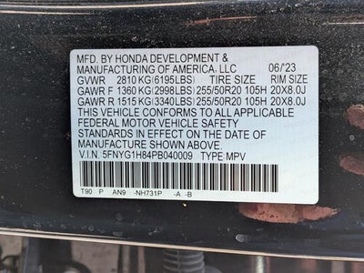 2023 Honda Pilot Elite