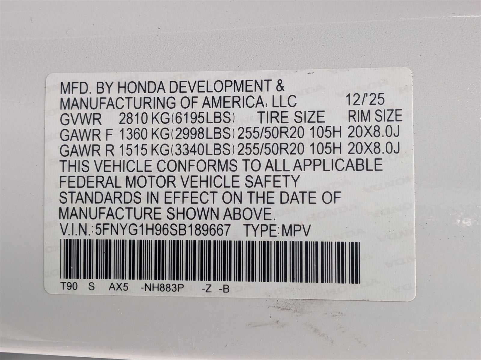 2025 Honda Pilot Black Edition