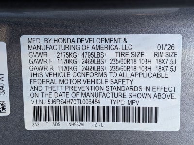 2026 Honda CR-V EX-L