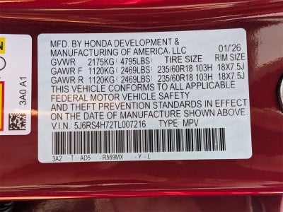 2026 Honda CR-V EX-L