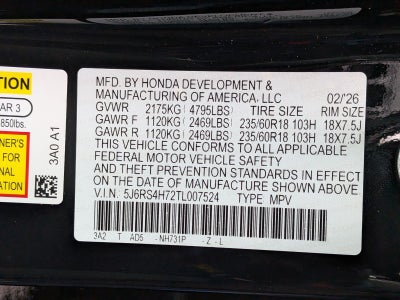 2026 Honda CR-V EX-L