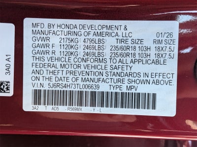 2026 Honda CR-V EX-L