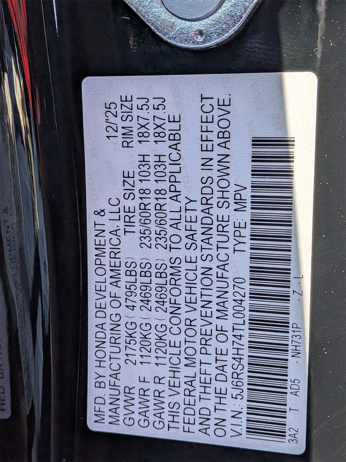 2026 Honda CR-V EX-L