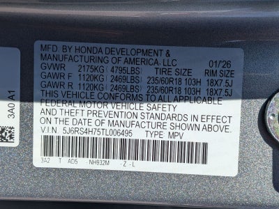 2026 Honda CR-V EX-L