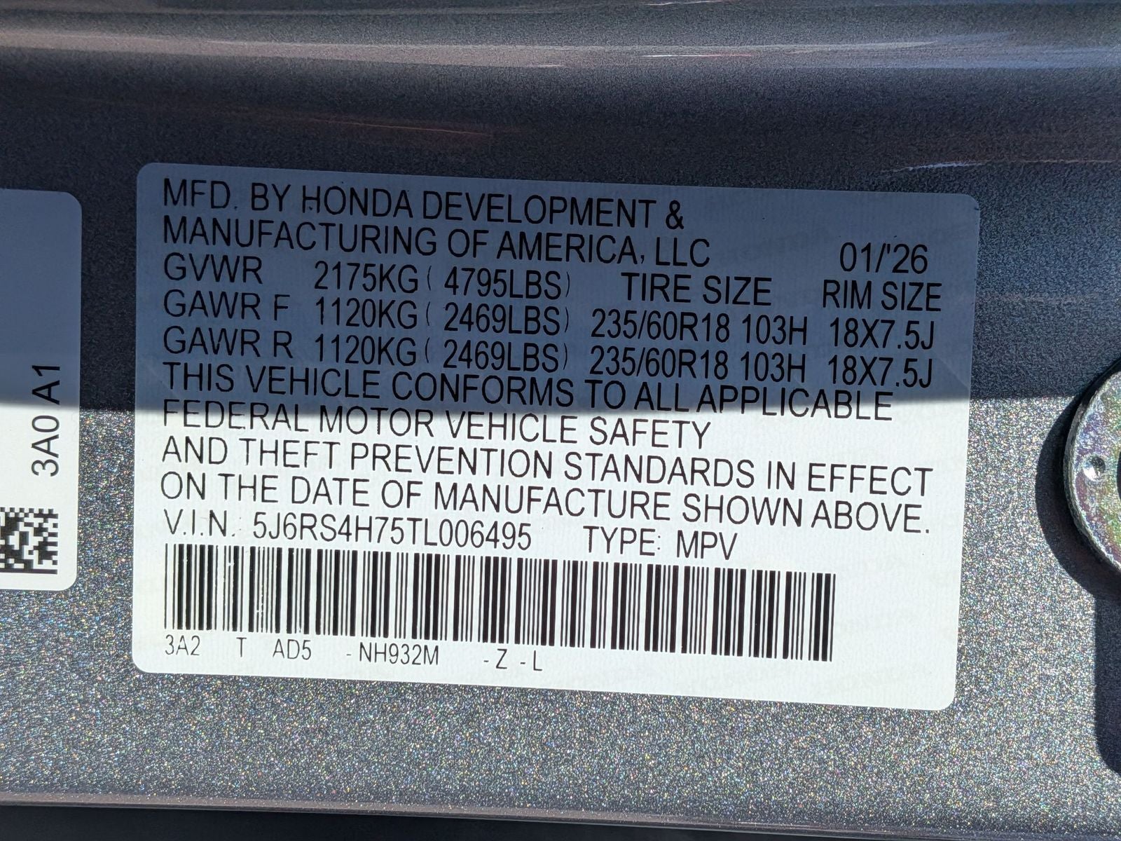 2026 Honda CR-V EX-L