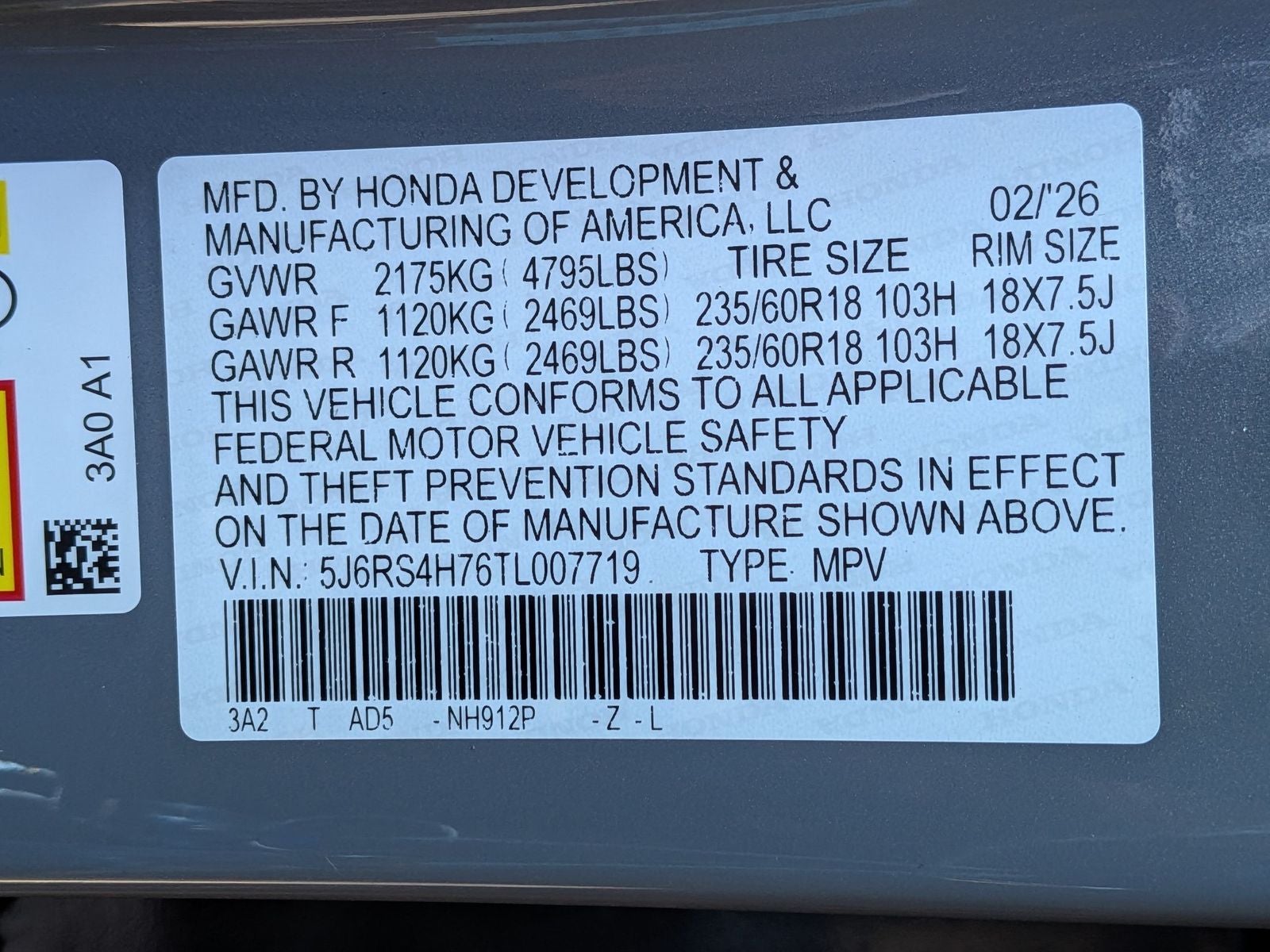 2026 Honda CR-V EX-L