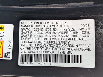 2024 Honda CR-V Hybrid Sport Touring