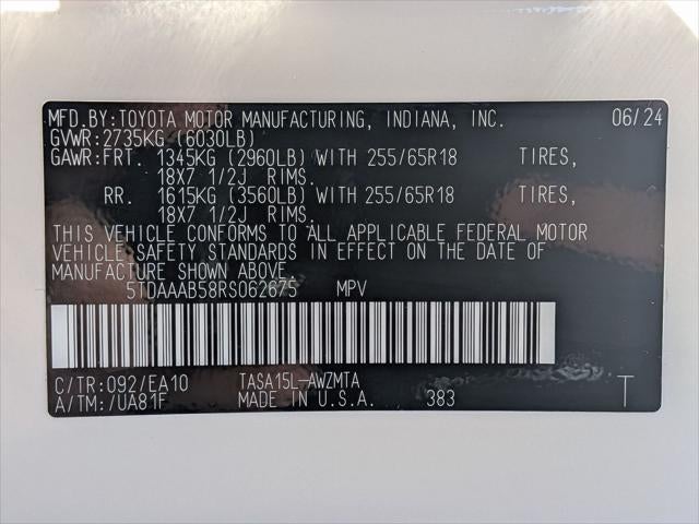 2024 Toyota Grand Highlander XLE