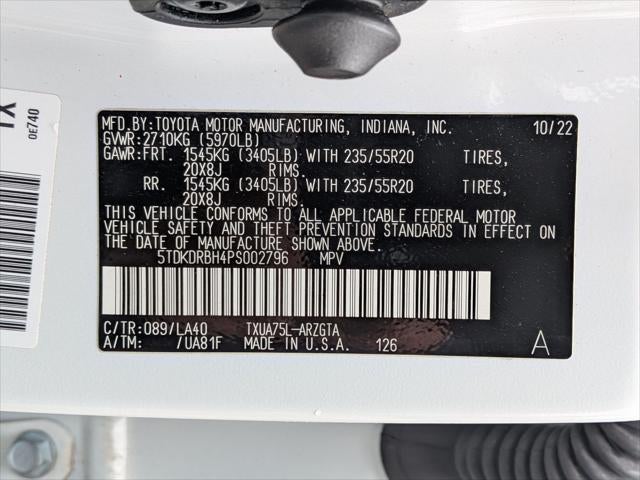 2023 Toyota Highlander Platinum