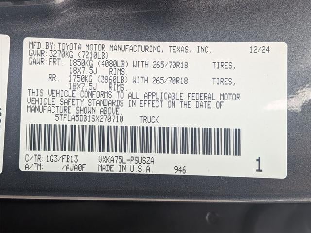 2025 Toyota Tundra SR5