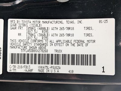 2025 Toyota Tundra SR5