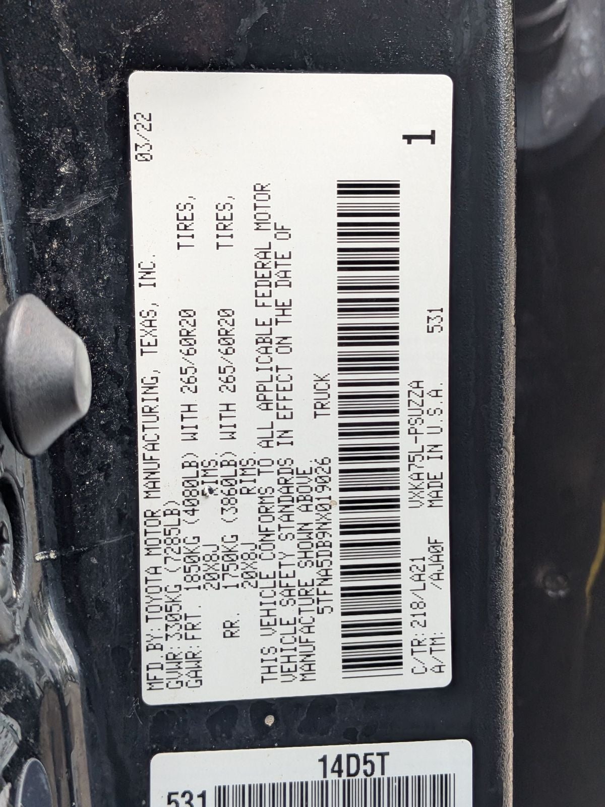 2022 Toyota Tundra Platinum