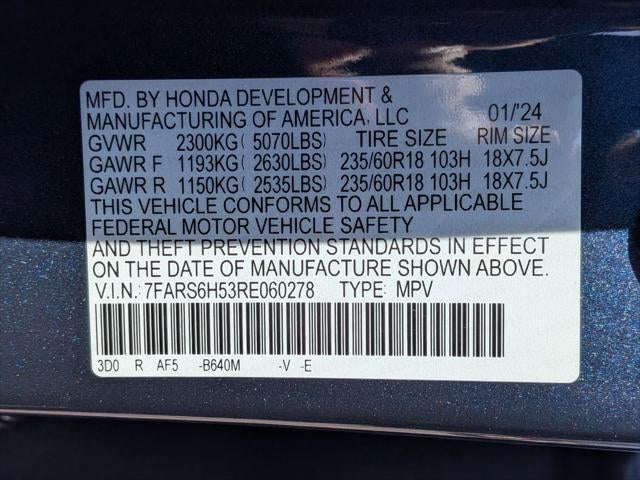 2024 Honda CR-V Hybrid Sport