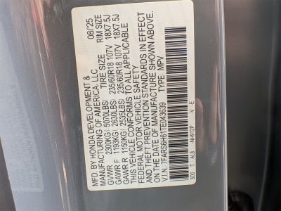 2026 Honda CR-V Hybrid TRAILSPORT